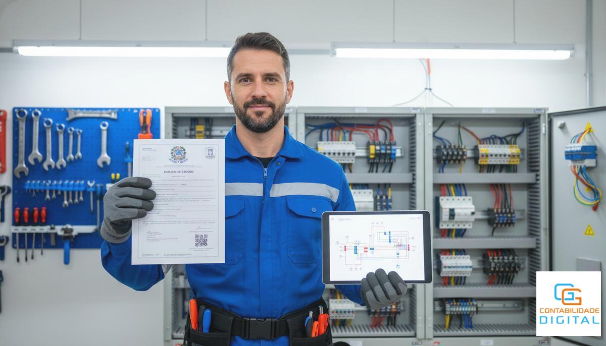 Como abrir um CNPJ para eletricista e conquistar contratos com grandes empresas.