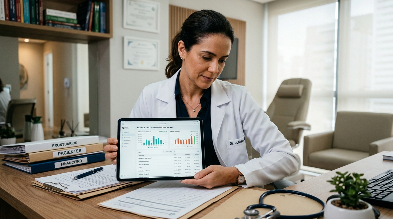 Início 12 5 passos para controlar as finanças do seu consultório médico