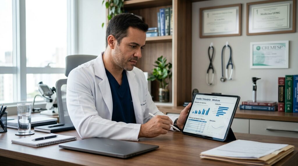 gestão tributária para médicos