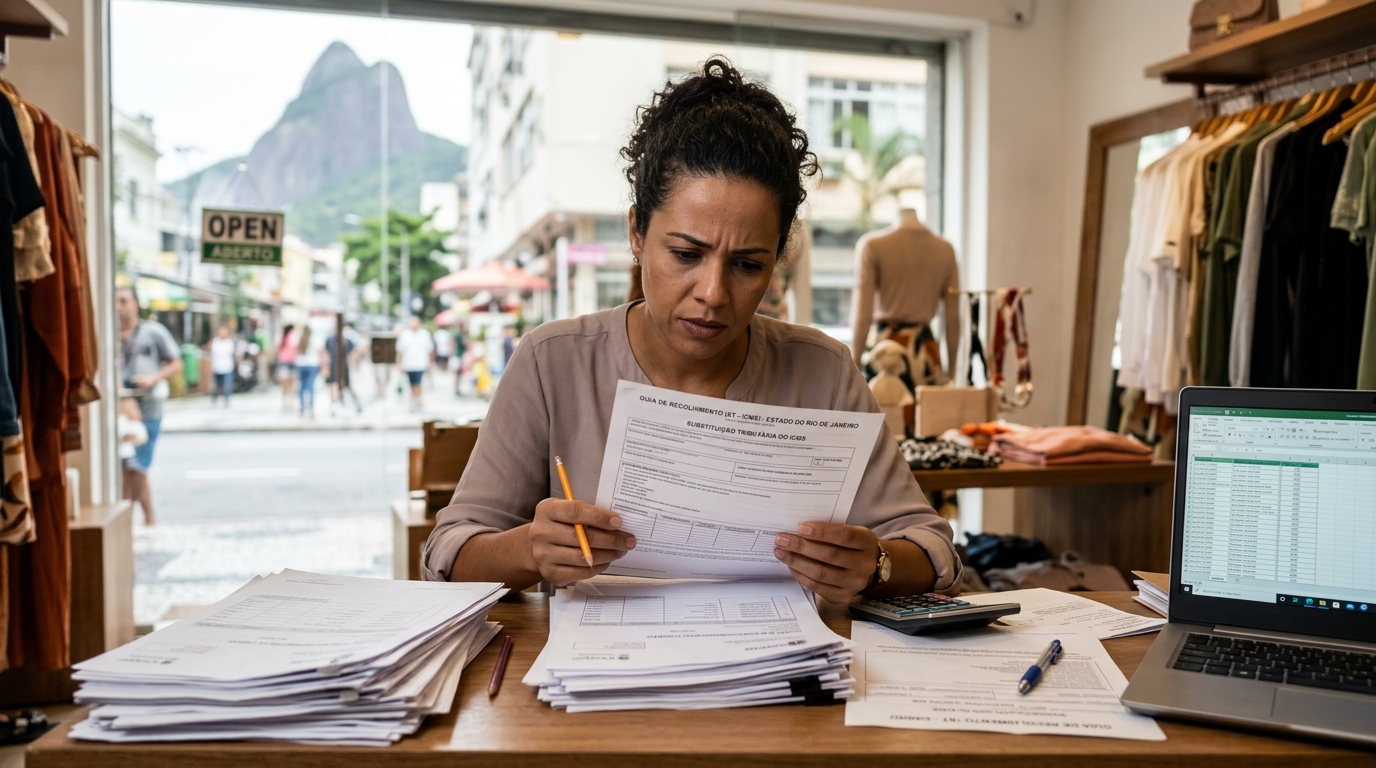 substituicao tributaria do icms: guia pra comercio varejista do rj